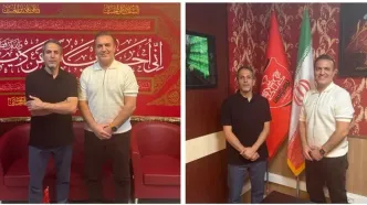 دیدار حامد کاویانپور با مشاور مدیرعامل باشگاه پرسپولیس