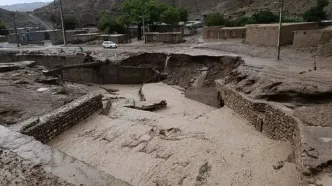 دو کارگر فصلی در پی طغیان رودخانه اترک  ناپدید شدند