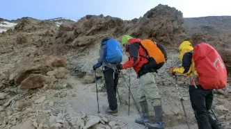نجات جوان ۲۱ ساله پس از دو روز در رودبار