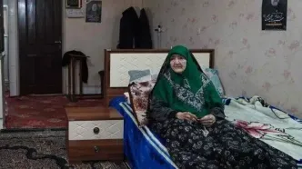 عکس کمتر دیده شده از مادر شهید ابراهیم رئیسی