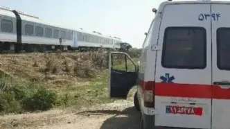 مرگ عابر ۱۸ ساله در برخورد با قطار