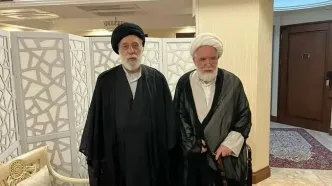 دیدار مهدی کروبی و سید هادی خامنه‌ای