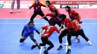 تیم کبدی بانوان ایران نایب قهرمان بازی‌های آسیایی شد