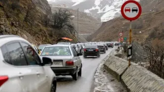 بارش پراکنده باران در برخی از محورهای شمالی/ ترافیک نیمه‌سنگین در 5 محور مواصلاتی
