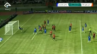 ویدیو: گل اول نساجی به مس شهربابک توسط آقایی پور