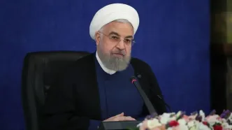 ویدیویی از تجمع غیرقانونی عده‌ای مقابل منزل حسن روحانی و درخواست محاکمه او