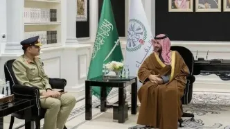 وزیر دفاع عربستان با عاصم منیر دیدار کرد