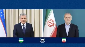تعمیق روابط ایران و ازبکستان با اراده مشترک روسای جمهور