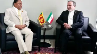 وزیران خارجه ایران و سریلانکا دیدار کردند