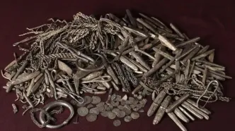«بزرگ‌ترین غافلگیری زندگی‌ام»: صاحب‌خانه‌ای بزرگ‌ترین گنجینه نقره را در حیاط پشتی خود کشف کرد