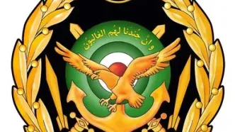 انهدام یک فروند پهپاد شناسایی دشمن بر فراز تنگه هرمز
