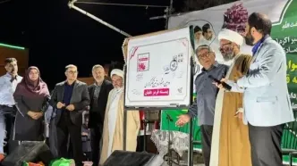 مراسم شکرگزاری پسته قرمز در روستای علیان دامغان برگزار شد