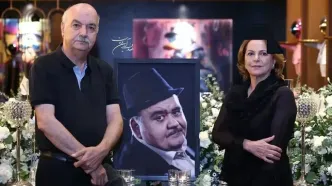 همبازی بودن ایرج طهماسب و همسرش ۴۱ سال پیش در فیلم «خط پایان»/ فیلم