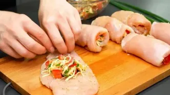 طرز تهیه یک شام متفاوت با 4 عدد فیله مرغ