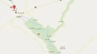انفجار خط لوله گاز در شهر دیرالزور سوریه