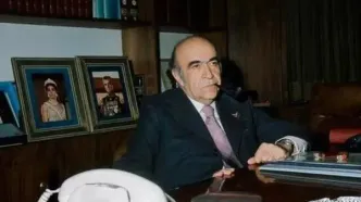 هویدا و همسرش، لیلا امامی در روز اول ماه عسل؛ سال 1345