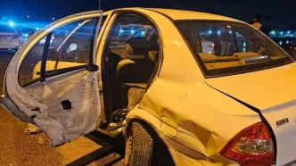 جان باختن مادر و فرزند در سانحه رانندگی رزن