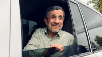 چهره احمدی‌نژاد بدون ریش و سبیل دیدنی شد!