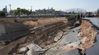 سقوط وحشتناک خانم ۴۴ ساله کاشانی به گودال ۲ متری + جزئیات