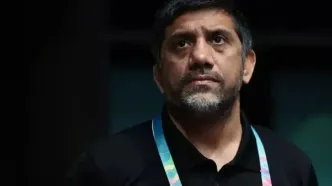 رقص مازنی کشتی‌گیران در جشن تولد علیرضا دبیر