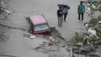 سیل در شمال هند چند کشته برجای گذاشت؟