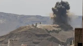 حملات سنگین عربستان به تعز