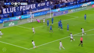 ویدیو: گل اول نئوم به الهلال با گل به خودی کولیبالی