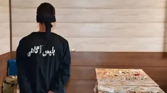 فیلم لحظه بازداشت سارقان یک کیلوگرم طلا در یاسوج