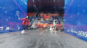 اسکواش بانوان ایران مغلوب چین شد
