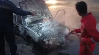 جزئیات آتش سوزی خودروی سواری در جاسک اعلام شد