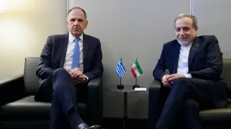 دیدار وزیر خارجه یونان با عراقچی در نیویورک