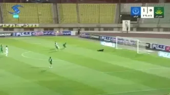 گل دوم گل‌گهر به شمس‌آذر توسط علی‌نژاد