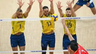 برزیل قهرمان والیبال آمریکای جنوبی شد و به المپیک ۲۰۲۸ صعود کرد