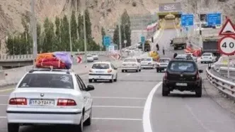جاده چالوس از ساعت ۱۶ امروز  یک طرفه می‌شود