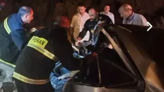 ۶ کشته و ۲ زخمی در تصادف هولناک پژو و پراید در محور ساوه - همدان