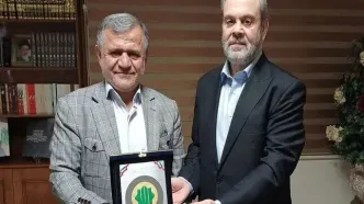 دیدار دبیرکل حزب موتلفه‌اسلامی با رئیس دفتر حزب‌الله لبنان در تهران