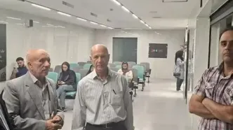 بازدید مسئولان بیمه دی و صندوق بازنشستگی از مراکز درمانی کرمانشاه