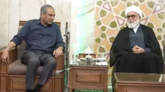 دیدار وزیر کشور پاکستان با حجت‌الاسلام مروی
