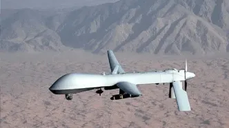شکار «قصاب قندهار» بر فراز تنگه هرمز/ انهدام یک فروند پهپاد MQ-1 آمریکا توسط پدافند سپاه