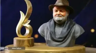 سردیس دیگری از «اکبر عبدی» رونمایی شد