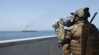مصدوم شدن ۸ تفنگدار آمریکایی در حمله موشکی ایران