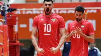 والیبال ایران به سختی از شکست مقابل اندونزی فرار کرد