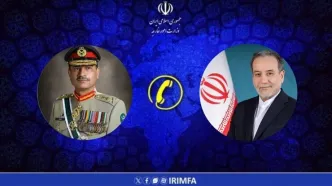 گفت‌وگوی تلفنی عراقچی با فرمانده ارتش پاکستان در مورد تنش‌های منطقه
