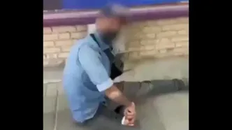 گدایی که خود را به معلولیت می‌زد، دستگیر شد