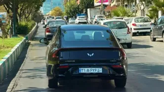 وولینگ استارلایت با پلاک ملی در تهران؛ سدان پلاگین‌هیبرید چینی با استایل فست‌بک