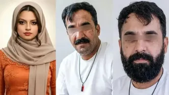 فیلم های تلخ از ضجه مویه های مادر نیلوفر مجاوری در وداع از پیکر دختر پیرانشهری / کل ایران در ماتم و غم سرنوشت دختر کرد