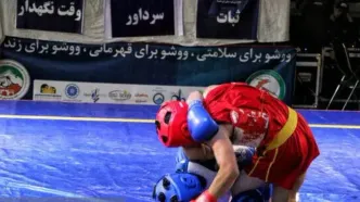 غوغای ووشوکاران خراسان جنوبی در مسابقات قهرمانی کشور