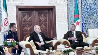 استقبال وزیر کشور الجزایر از پزشکیان