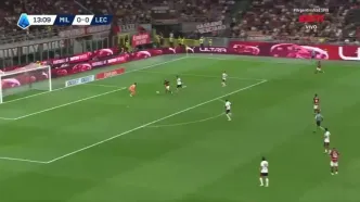 ویدیو: گل اول میلان به لچه توسط پولیشیچ