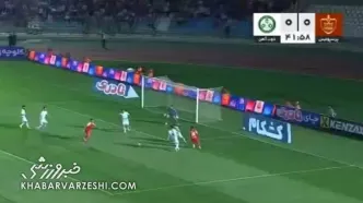 ویدیو| گل اول پرسپولیس به ذوب آهن (علی علیپور)